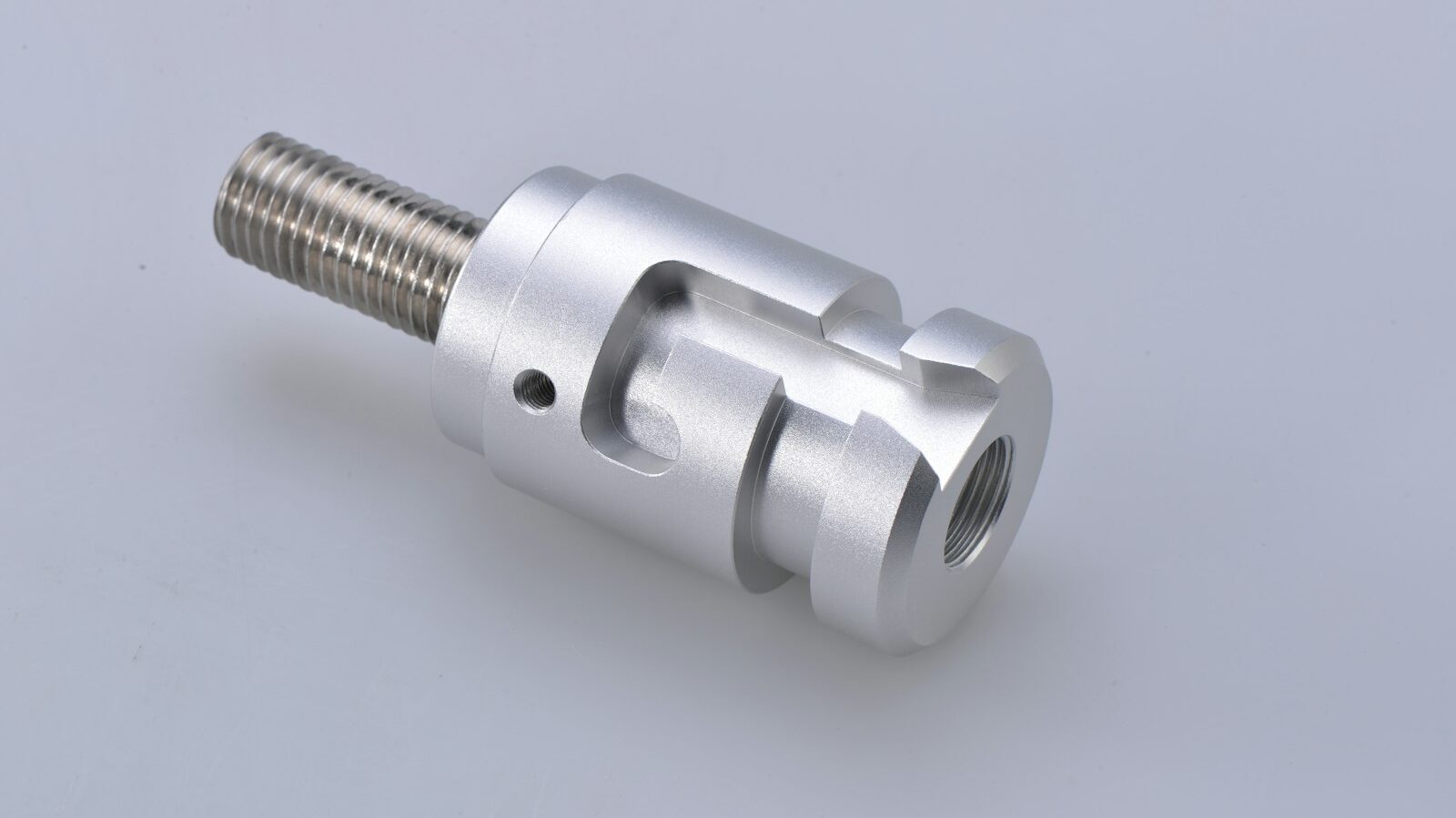 silver and black metal tool